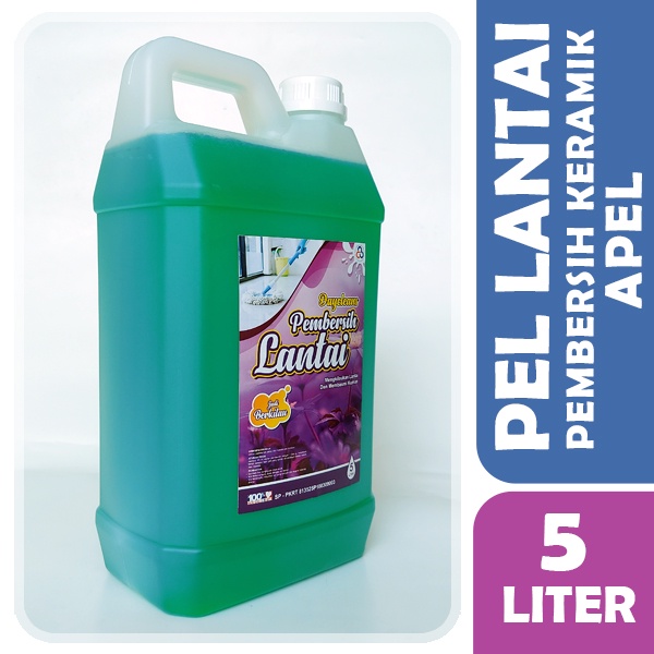 Sabun Pembersih lantai 5 Liter SABUN PEL Lantai (APEL-LAVENDER)