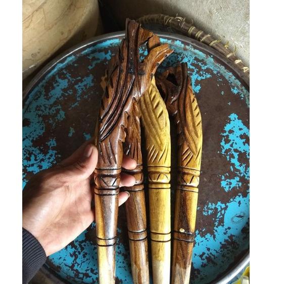 ➷cg Jual➷ ALAT PANCING PAHUL JORAN KAYU UKIR LENTUD / EMPLUD GAGANG JORAN 73 ➷