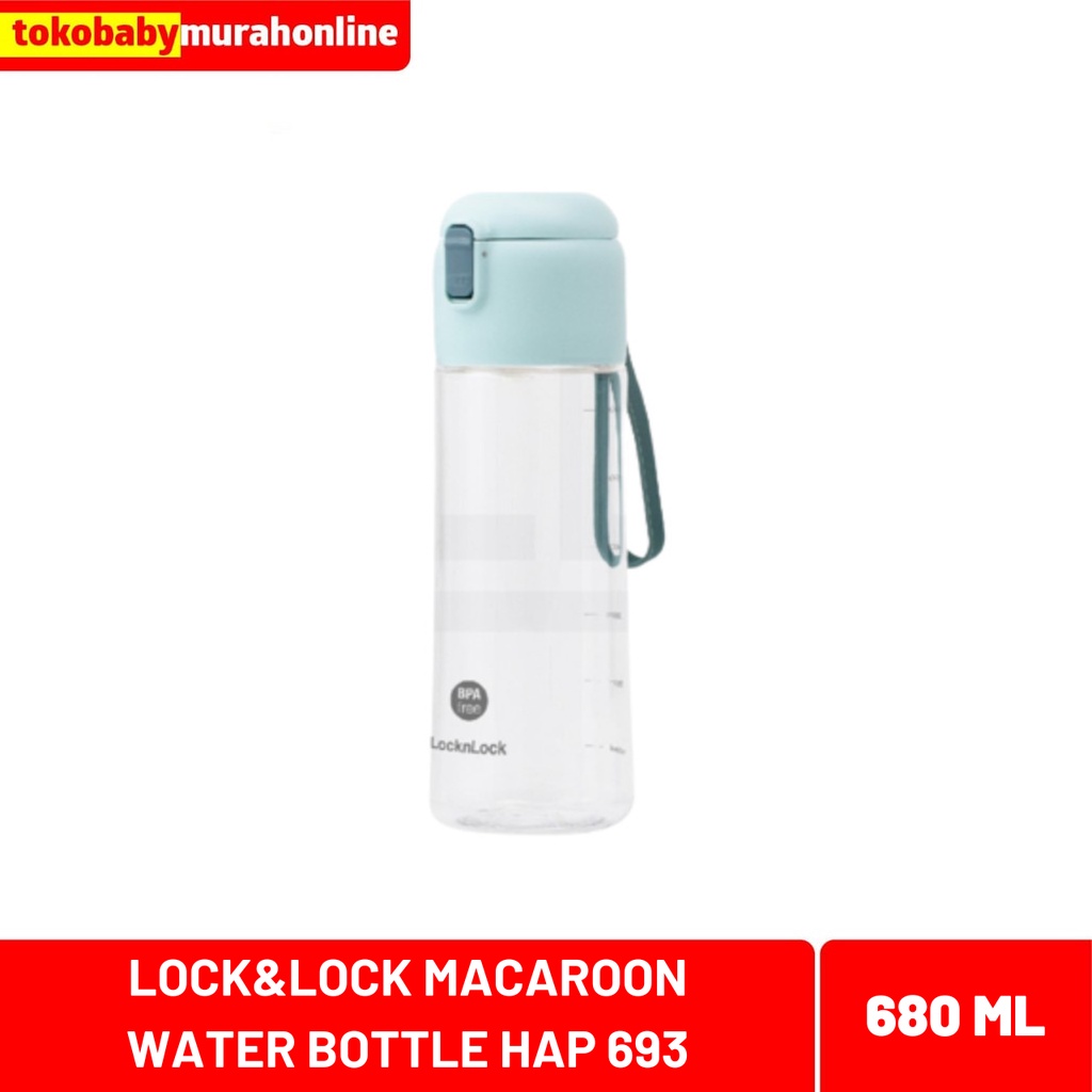 LOCK&amp;LOCK HAP 693 MACAROON WATER BOTTLE 680ML