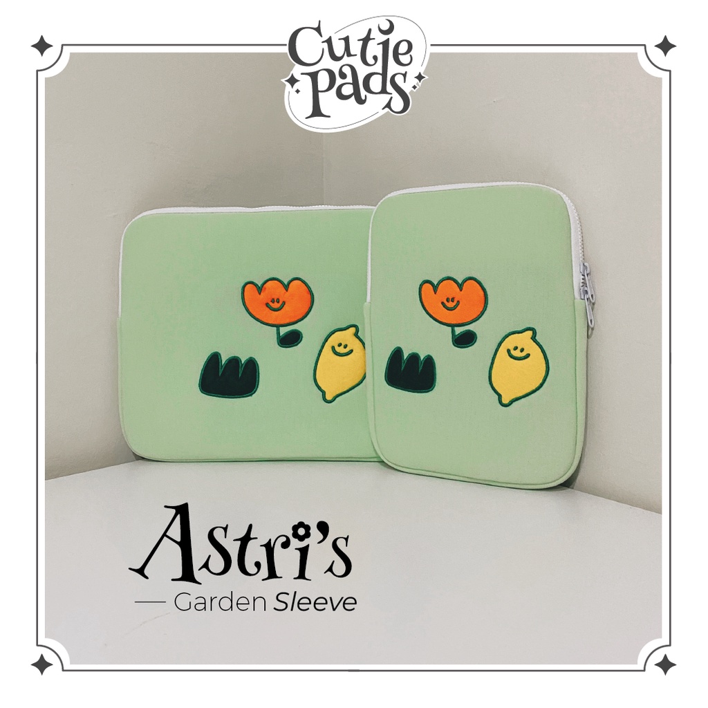 ASTRIE's GARDEN - Sleeve Tas Pouch Sarung Bag Case Laptop Ipad Macbokk Tablet 11" 12,9" 13" Pelindun