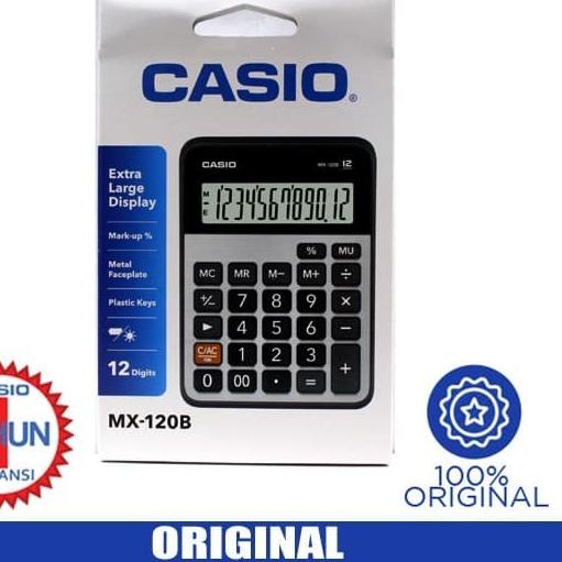

CASIO CALCULATOR MX-120 B