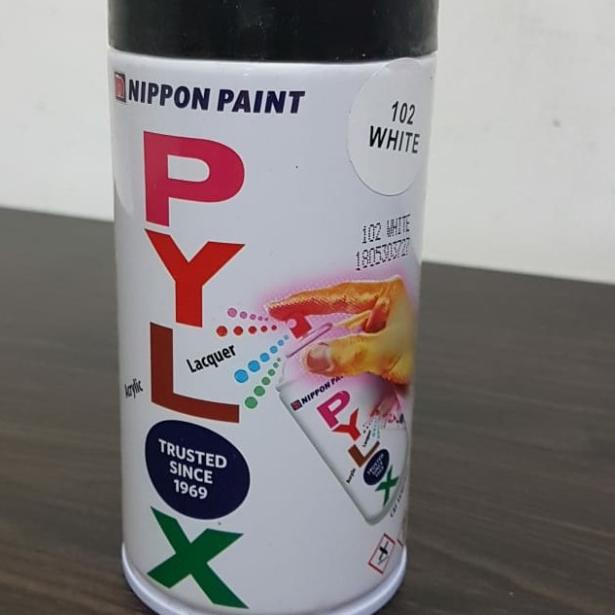 Pylox cat semprot nippon paint white 300cc