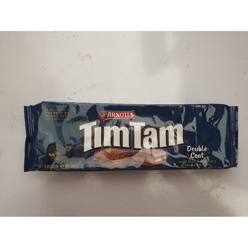 Timtam Australia Double Coat Isi 9 Biscuits ORIGINAL IMPORT AUSTRALIA