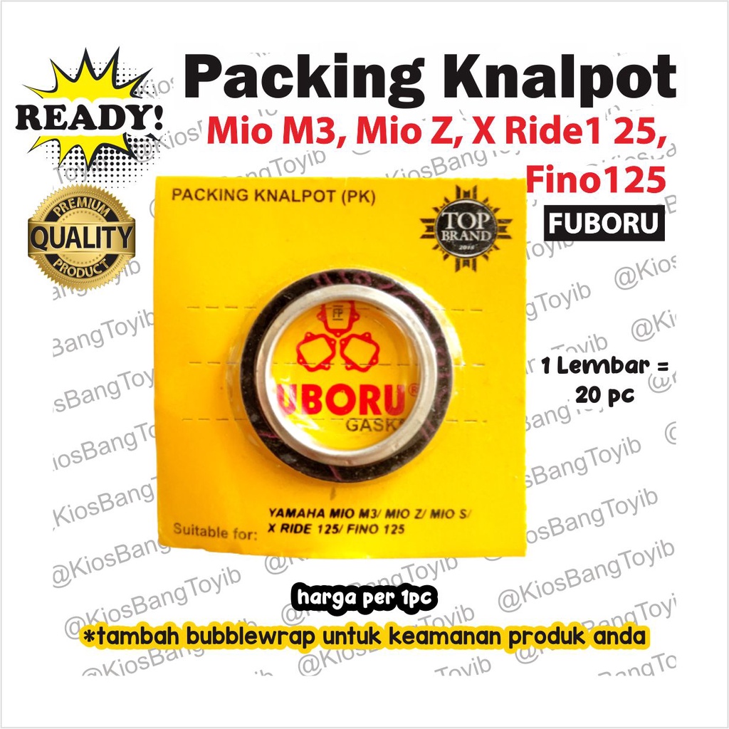 Packing Gasket Ring Knalpot/Paking Knalpot Mio M3, X Ride125, Fino125