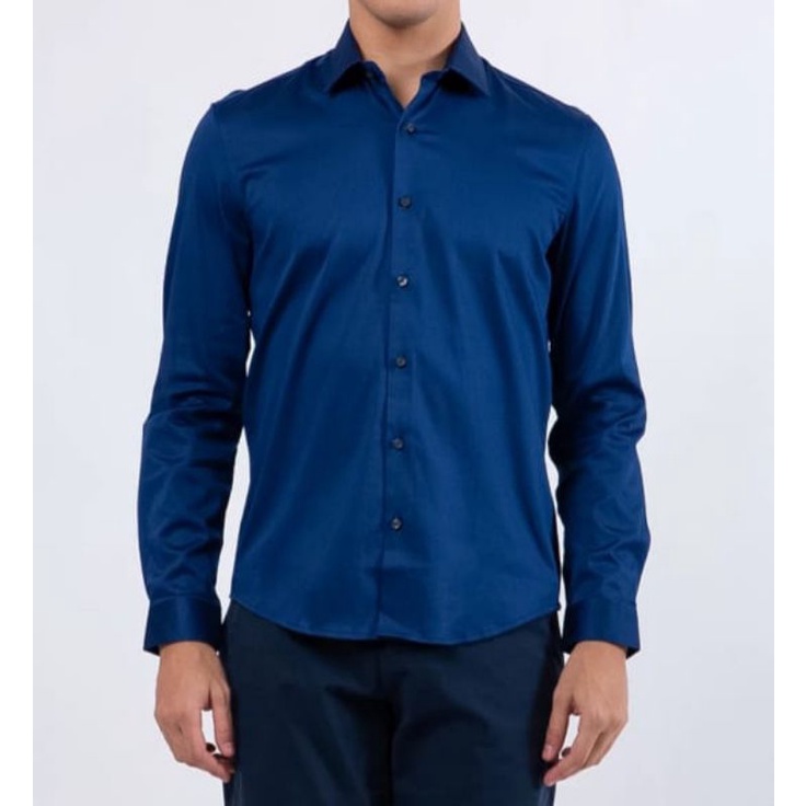 Kemeja pria executive original/size XXL/warna indigo