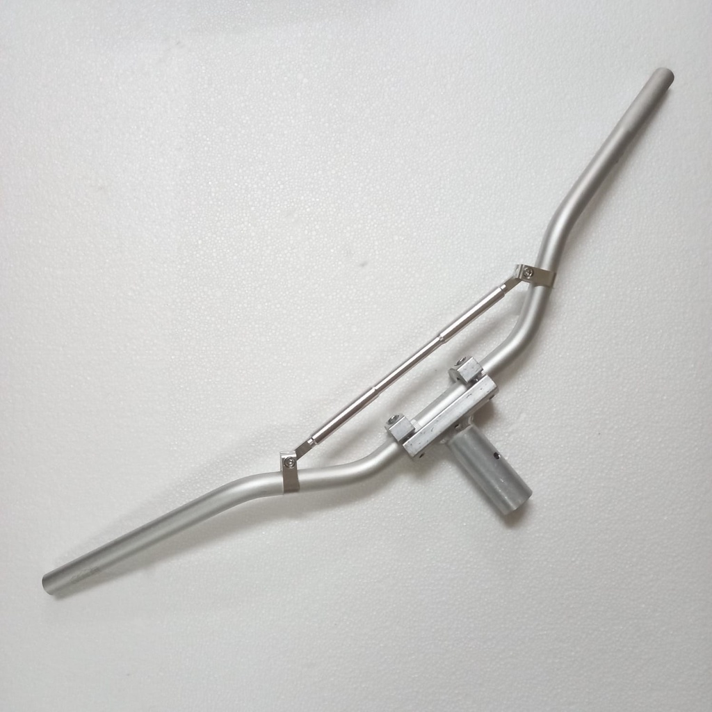 Stang Trail Bebek F1zr Jupiter z Vega ZR MX King Matic Mio Nouvo set Dudukan Stir CNC dan Besi