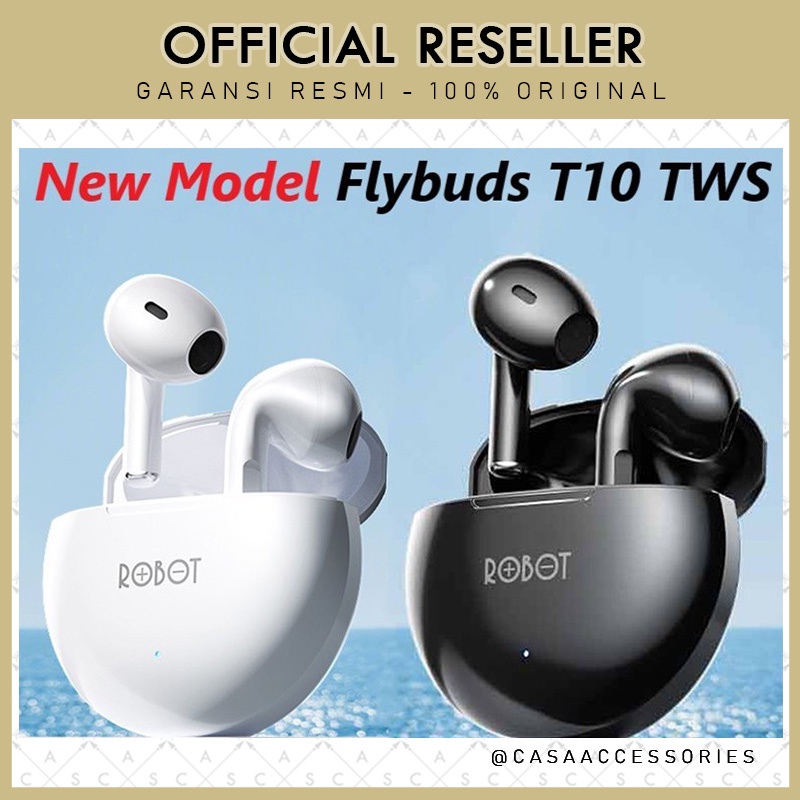 Robot Flybuds T10 TWS Earbuds Semi In Ear Earphone - New T20 T30 T50