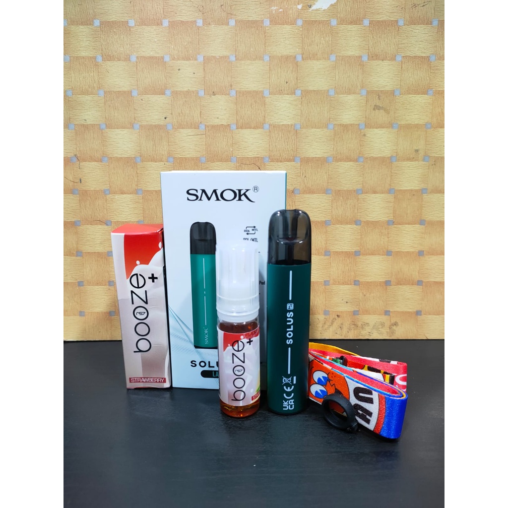 PAKET SIAP NGEBUL SOLUS 2 KIT Authentic Smok pod