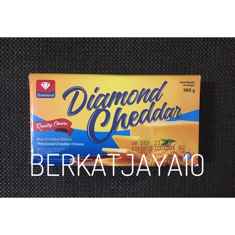 Keju Diamond Cheddar Cheese 180 gr