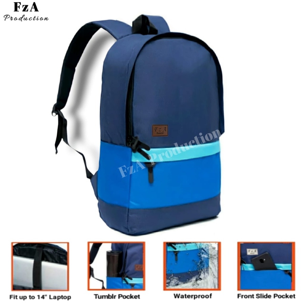 Big Promo..Tas Ransel Distro sekolah kuliah Kerja Pria 4286CV Tas Premium -  FzA FREE WAISTBAG