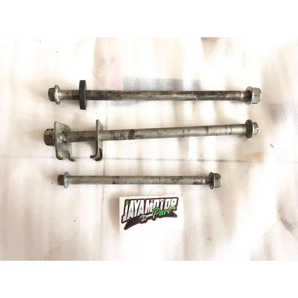 AS SET RODA DEPAN BELAKANG SWING ARM TENGAH HONDA MEGAPRO MEGA PRO NEW MONOSHOCK MONO SHOCK ORIGINAL