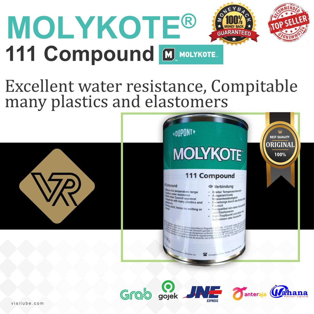 Jual Molykote 111 / Molykote 111 Compound / Silicone Grease /Pelumas