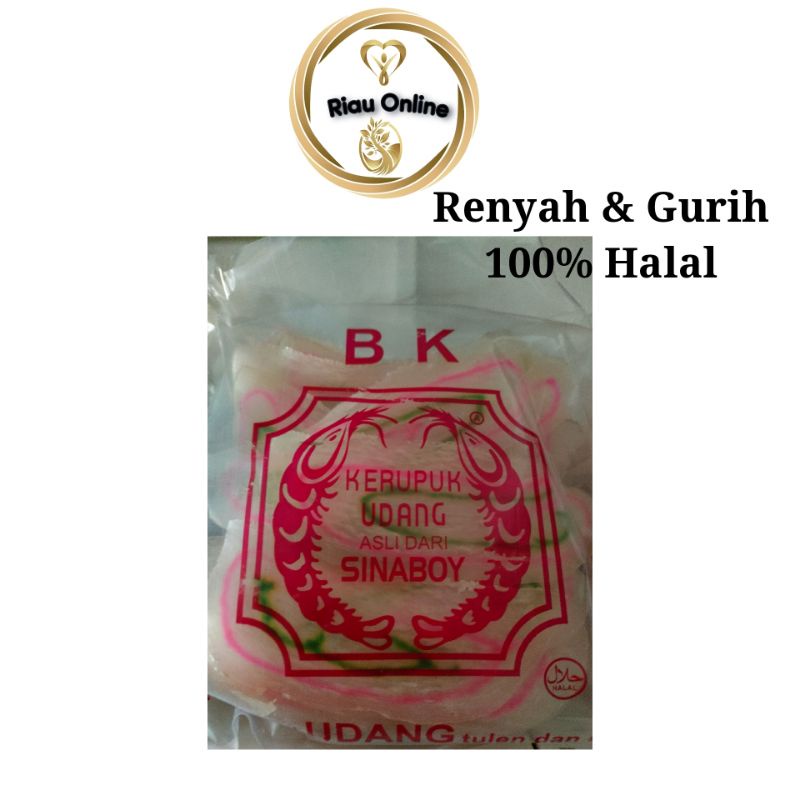 

Kerupuk Sinaboi - Oleh-oleh khas Riau Asli udang 100% Halal