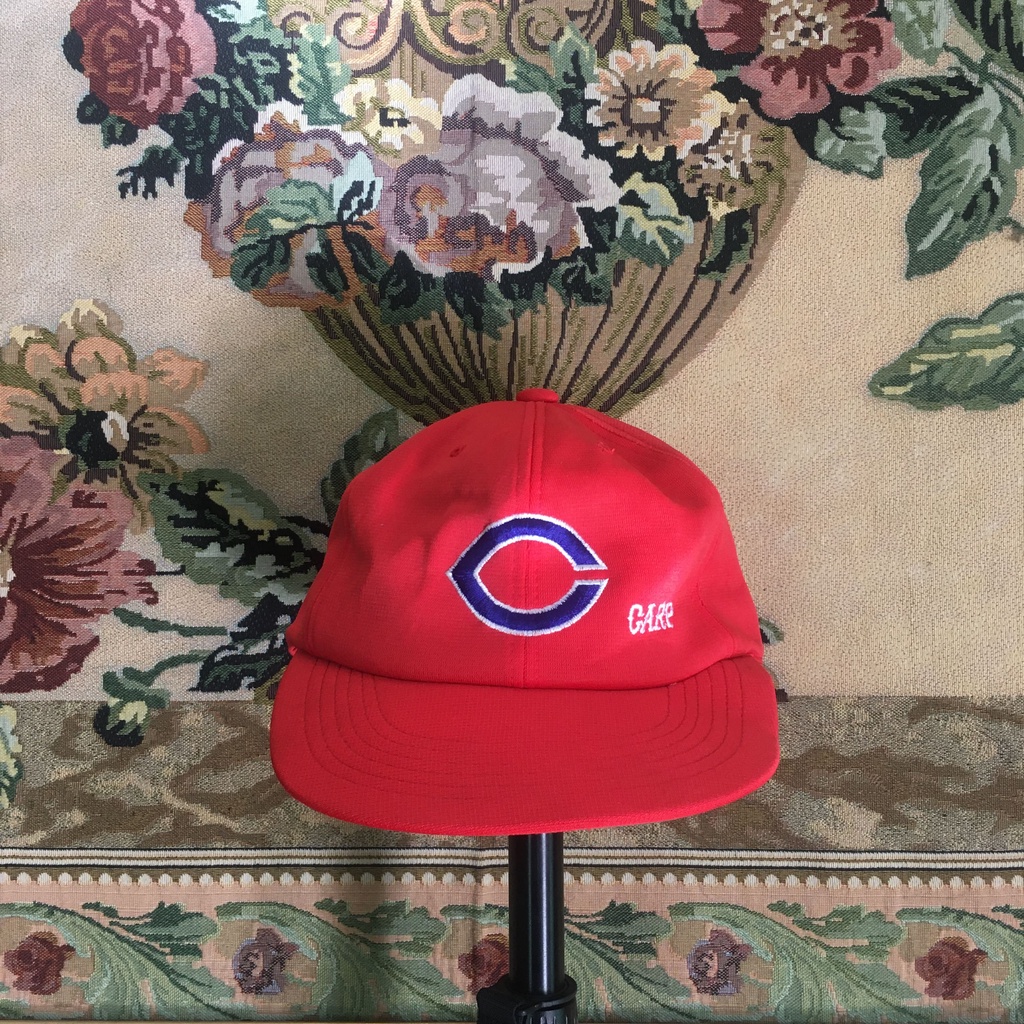 Topi Baseball Vintage Hiroshima Carp Official