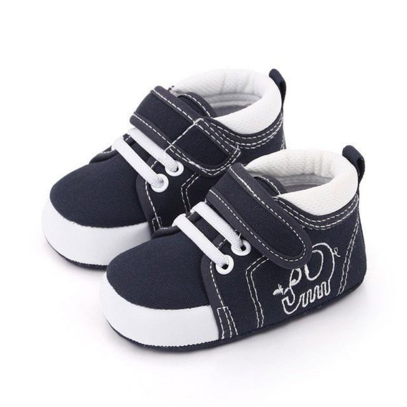 sepatu bayi laki-laki murah umur 0-12 bulan/sepatu baby prewalker cowok karakter gajah