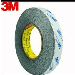 Double Tape 3 M 9448 A- Double Tape Black 9448 A 12mm x 50 Meter
