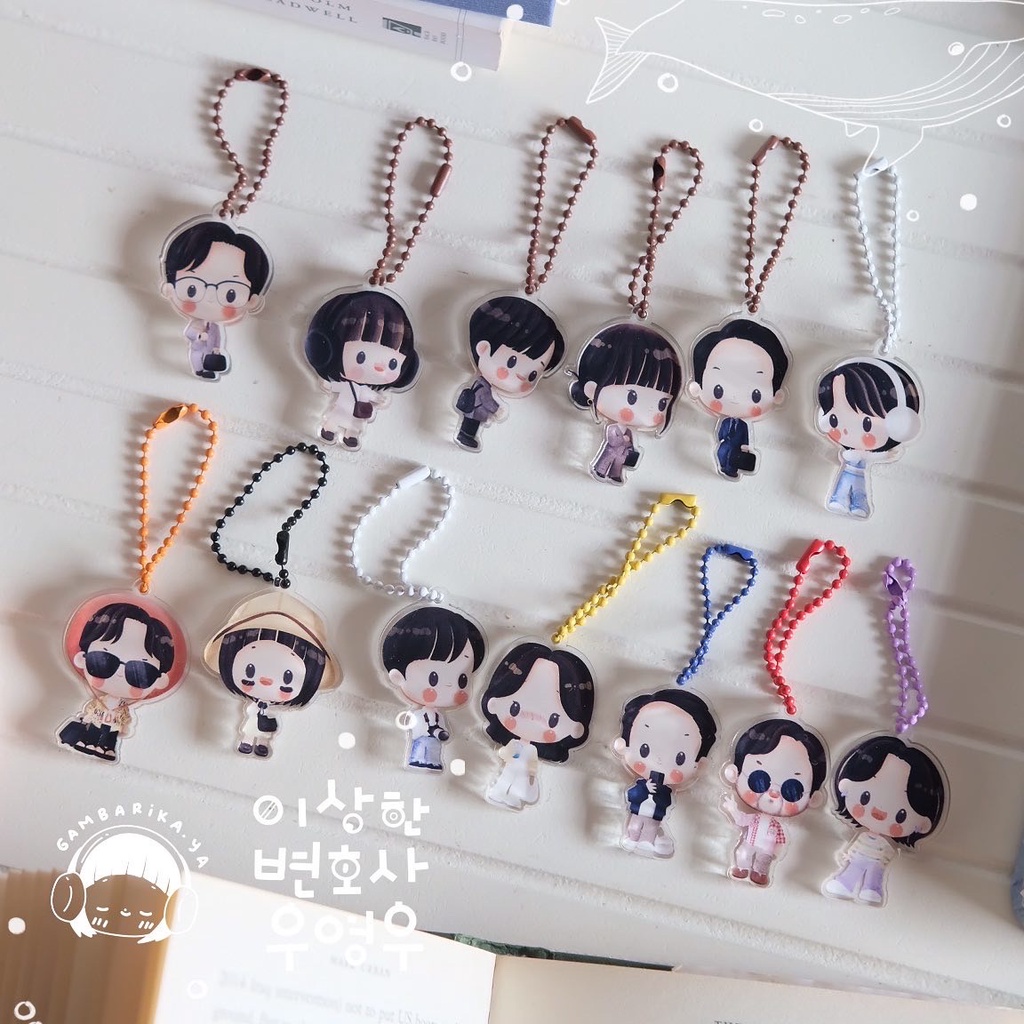 extraordinary attorney woo mini keychain