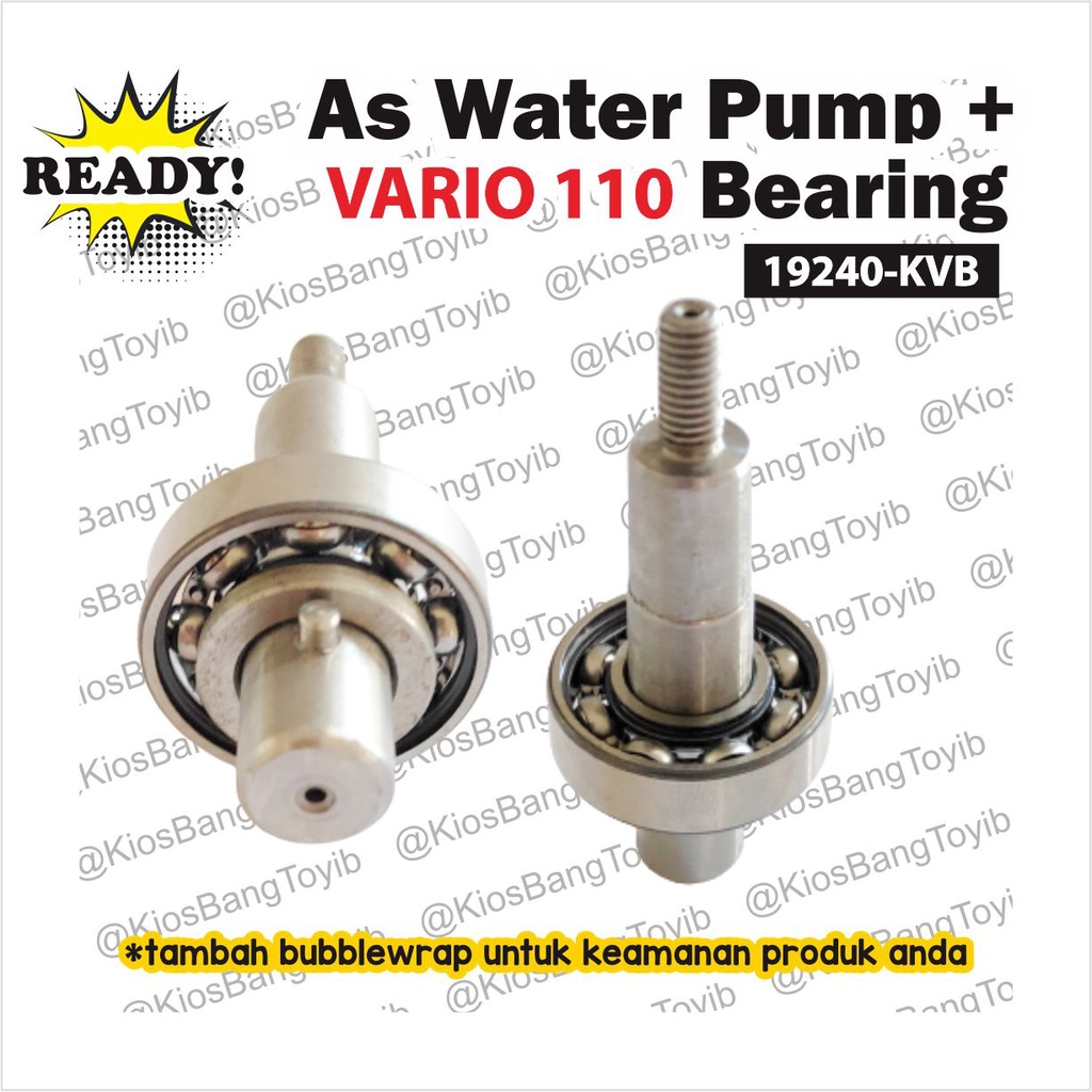 As Water Pump Pompa Radiator Vario 110 Old Karbu (19240-KVB)