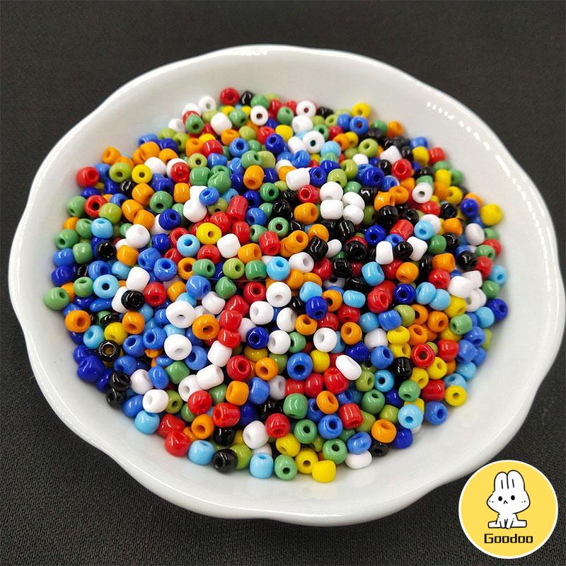 Mute Pasir / Glass Beads / Mute / Manik Manik Kecil / Bahan Aksesoris / kerajinan Tangan -Doo