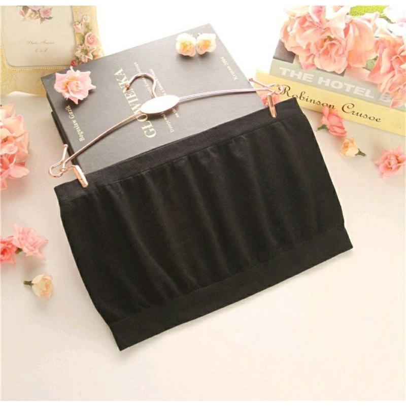 SB Bra Sport tanpa tali Kemben Seamless anti slip BH pakaian dalam wanita