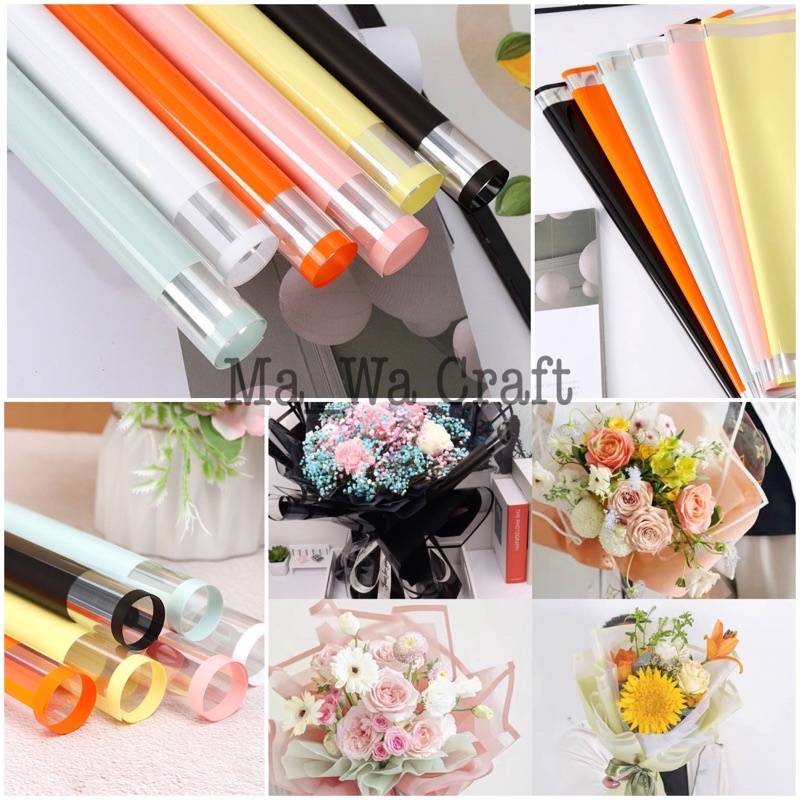 

(WAJIB BELI KARDUS) Kertas buket kertas cellophane flower wrapping T2