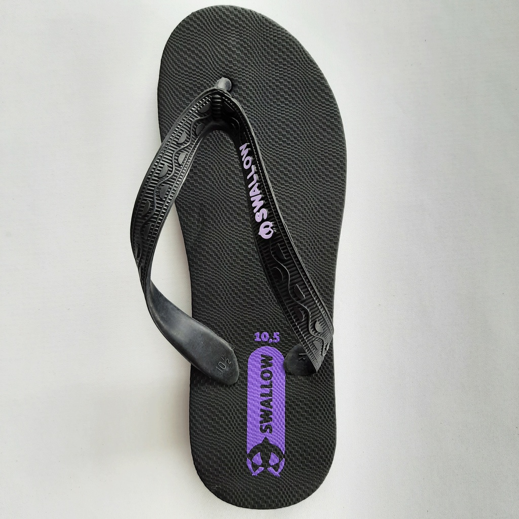 Sandal Jepit Swallow  Black Pearl M02