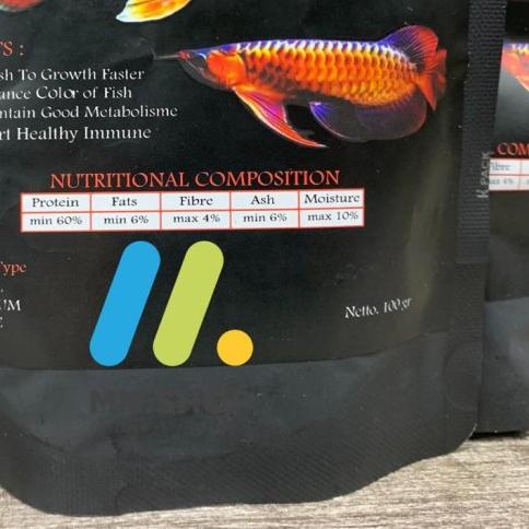 Pelet Ikan Predator Premium 88 Predator 100gr Floating - Large