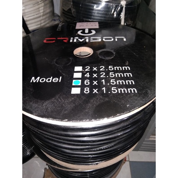 kabel audio speaker crimson 6x1,5 10m