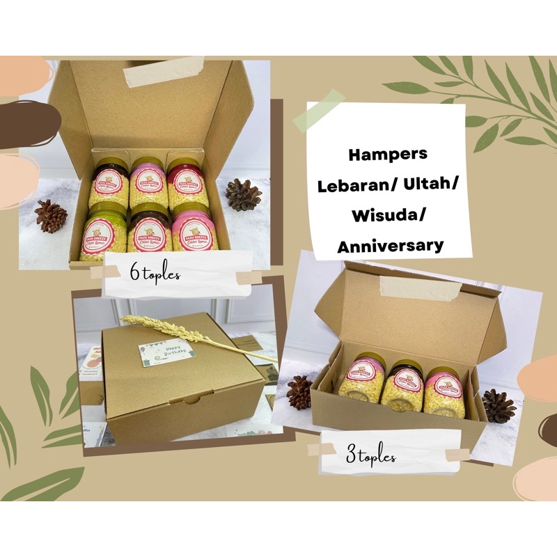 

PAKET HEMAT HAMPERS Lebaran/Ultah/Wisuda/Anniversary