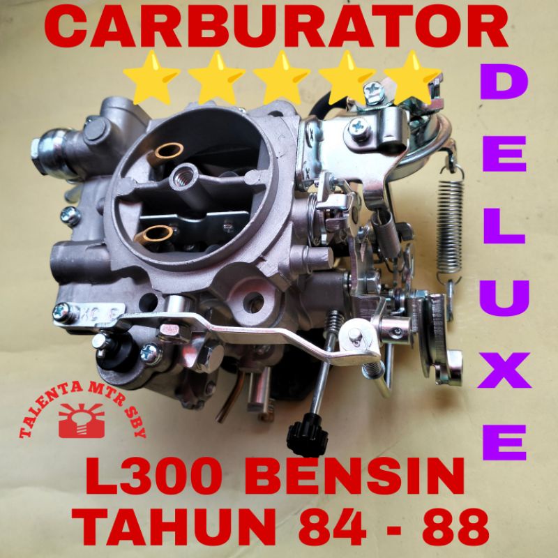 GARANSI. CARBURATOR L300 BENSIN DELUXE  TAHUN 84 85 86 87 88 1600cc CARBU KARBU KABILATOR KARBURATOR