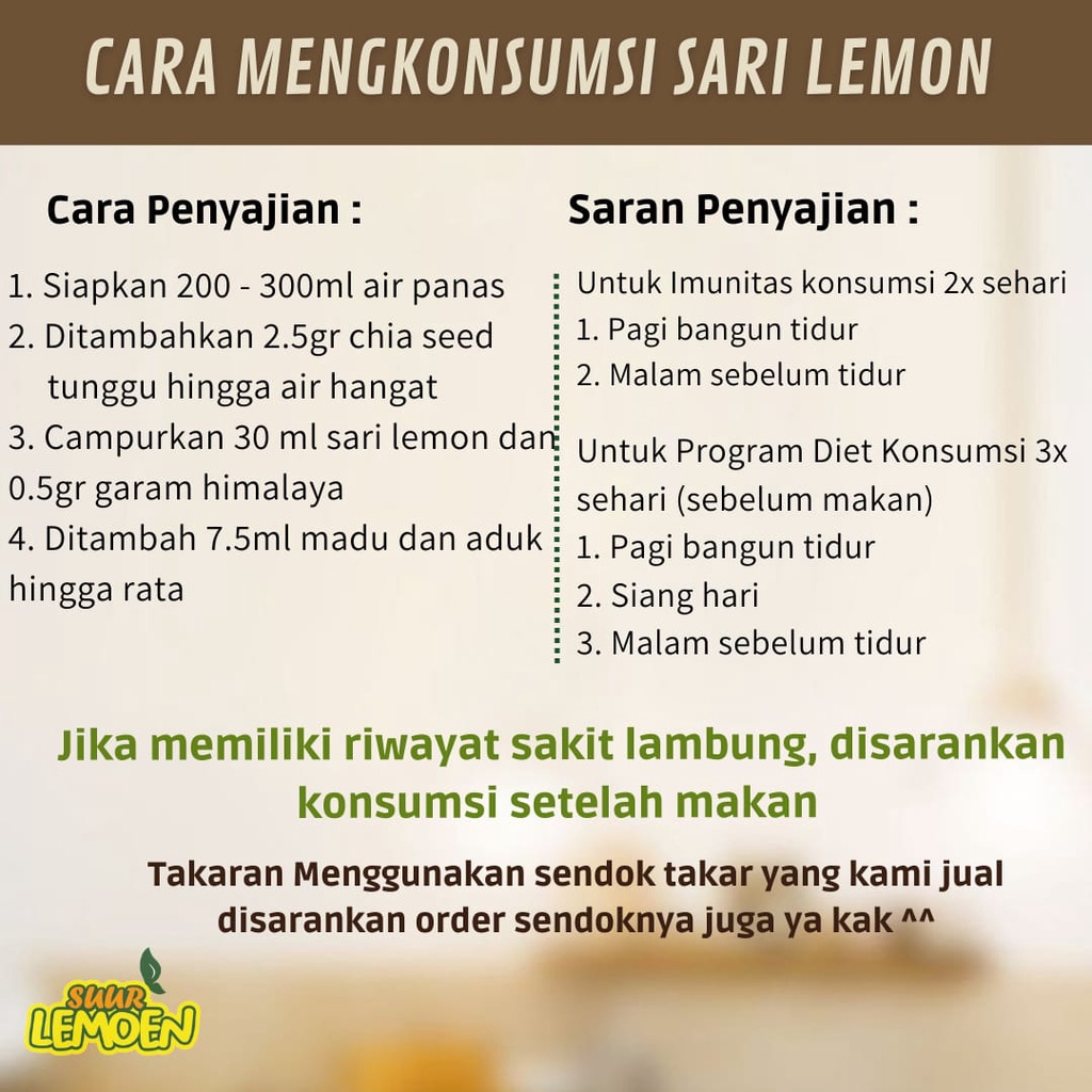 Suur Lemon Jus Sari Lemon Fresh 100% Air Lemon Murni untuk Diet dan Detox Pure Lemon California By Suur Lemoen ID