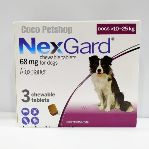 NexGard Large Dog 10 - 25KG HARGA PER TABLET - Obat Kutu Anjing Flea