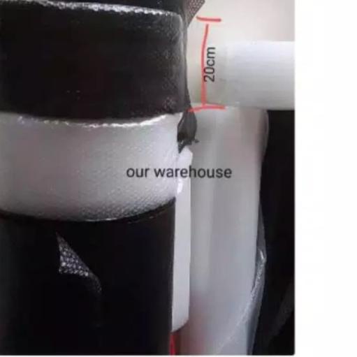 

Bubble Wrap Mulia Pack 20 cm x 50 meter, Bubble Wrapping Plastik Biru - Hitam