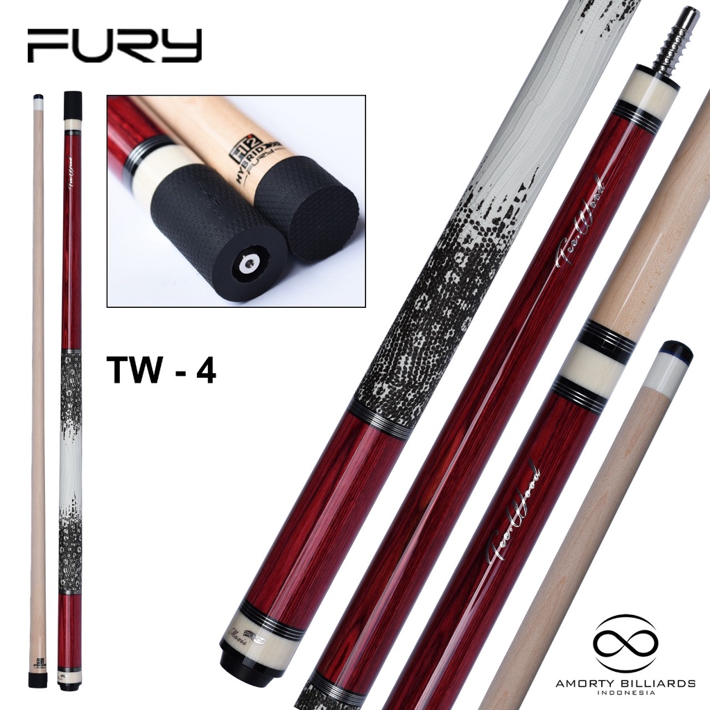 Fury Cue TW-4 Lizard Leather