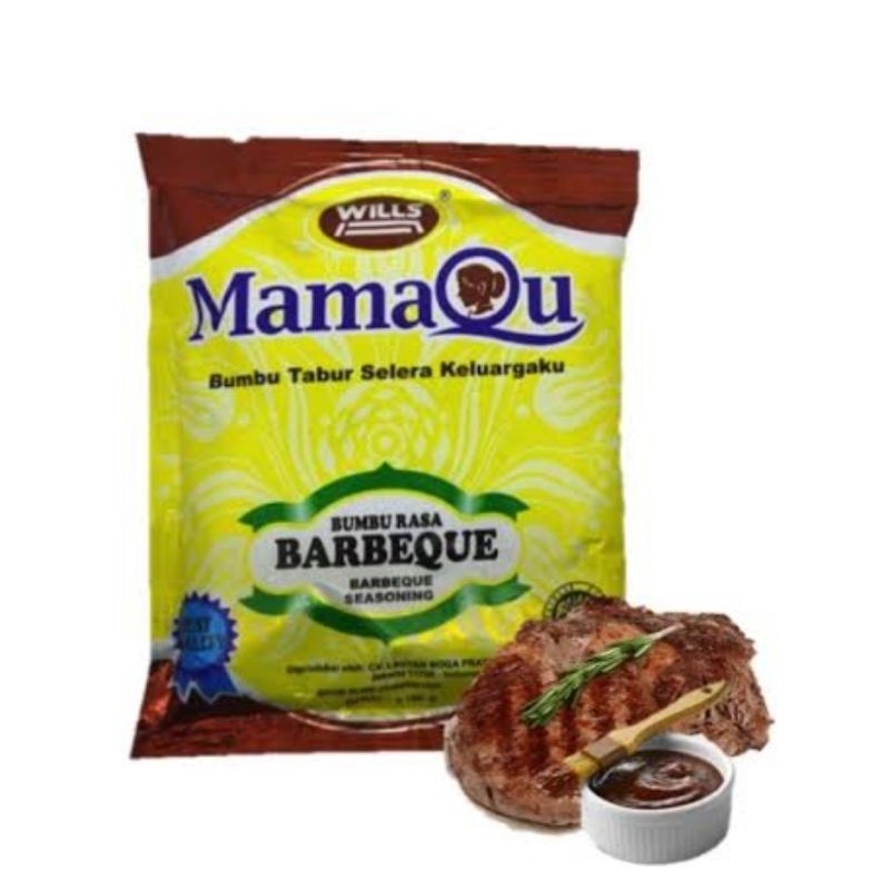 

MAMAQU Bumbu tabur rasa barbeque 100 gram