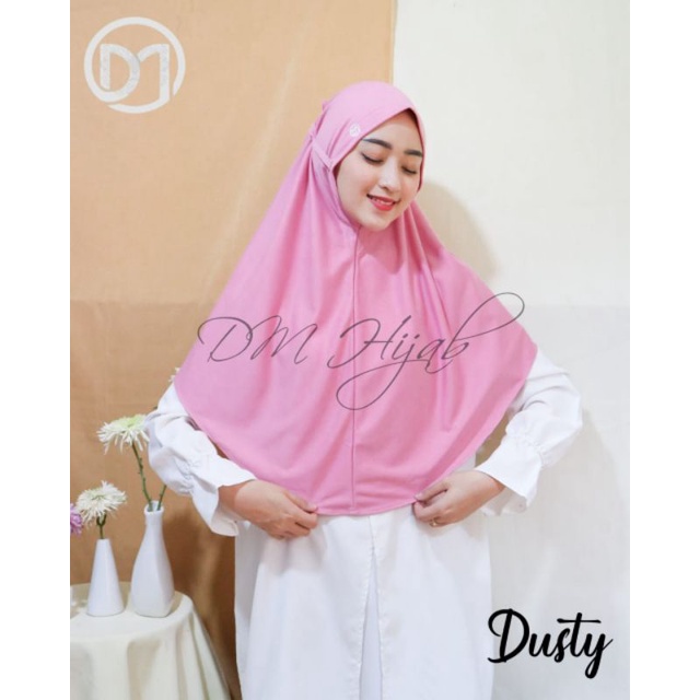 JILBAB BERGO BORDIR DM UKURAN L