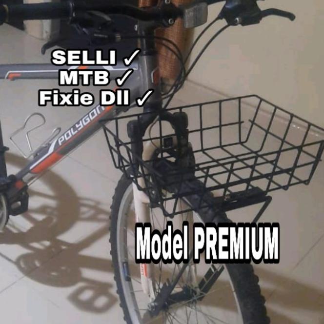 Keranjang Depan Sepeda Front Rack Mtb/Fixie/Selli
