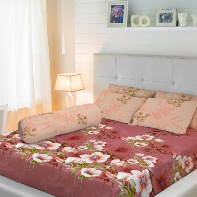 Sprei Internal King B2 Ukuran 180x200 Motif Mia Murah Berkualitas