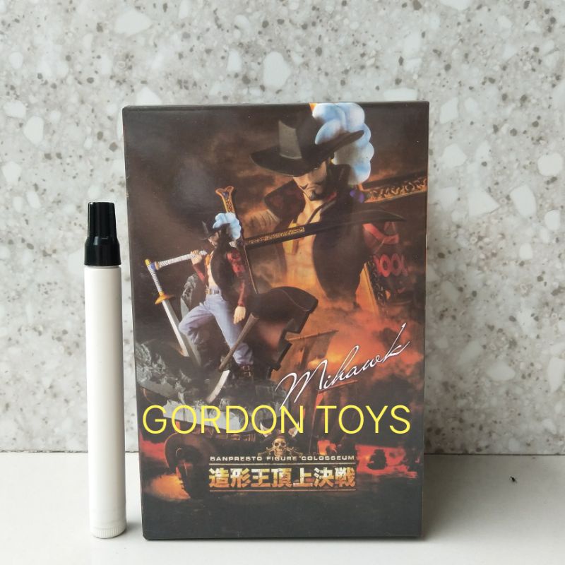 one piece mihawk Banpresto colosseum scultures new misb