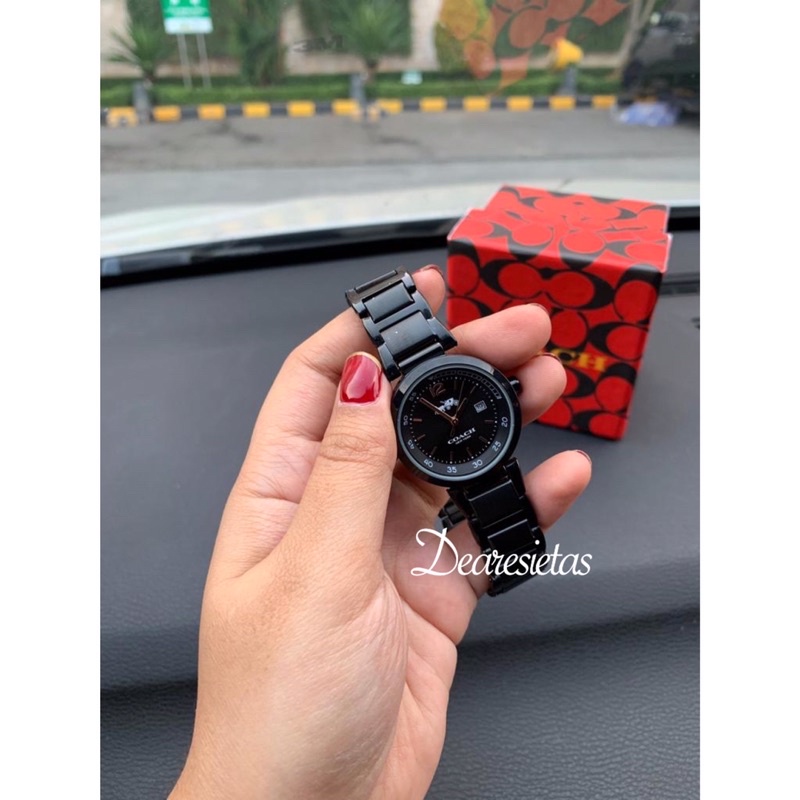jam tangan wanita Coa branded warna hitam