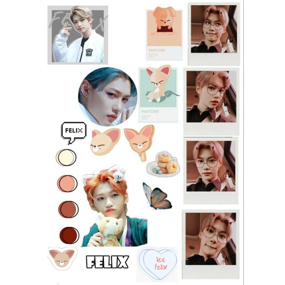 

felix stray kid sticker murah felix aestetic stiker