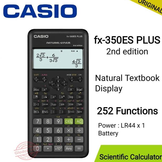 

Casio Kalkulator / Calculator Scientific FX-350ES PLUS