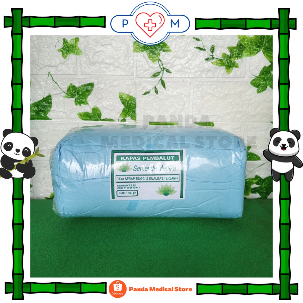 Kapas 500gr / Kapas Pembalut / Kapas Luka