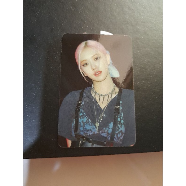 PHOTOCARD BLACKPINK ROSE LOVESICK GIRLS LSG PHOTOBOOK LE 4+1