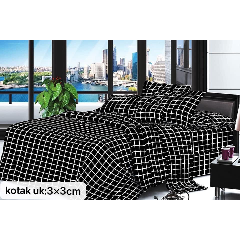 Sprei Motif Aesthetic Karakter Ukuran 120x200 160x200 180x200