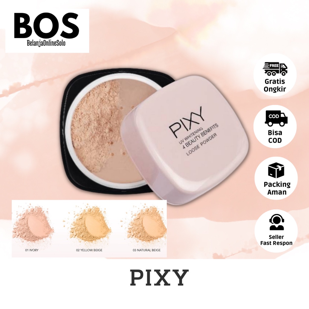 BOS-PIXY LOOSE POWDER/BEDAK TABUR PIXY