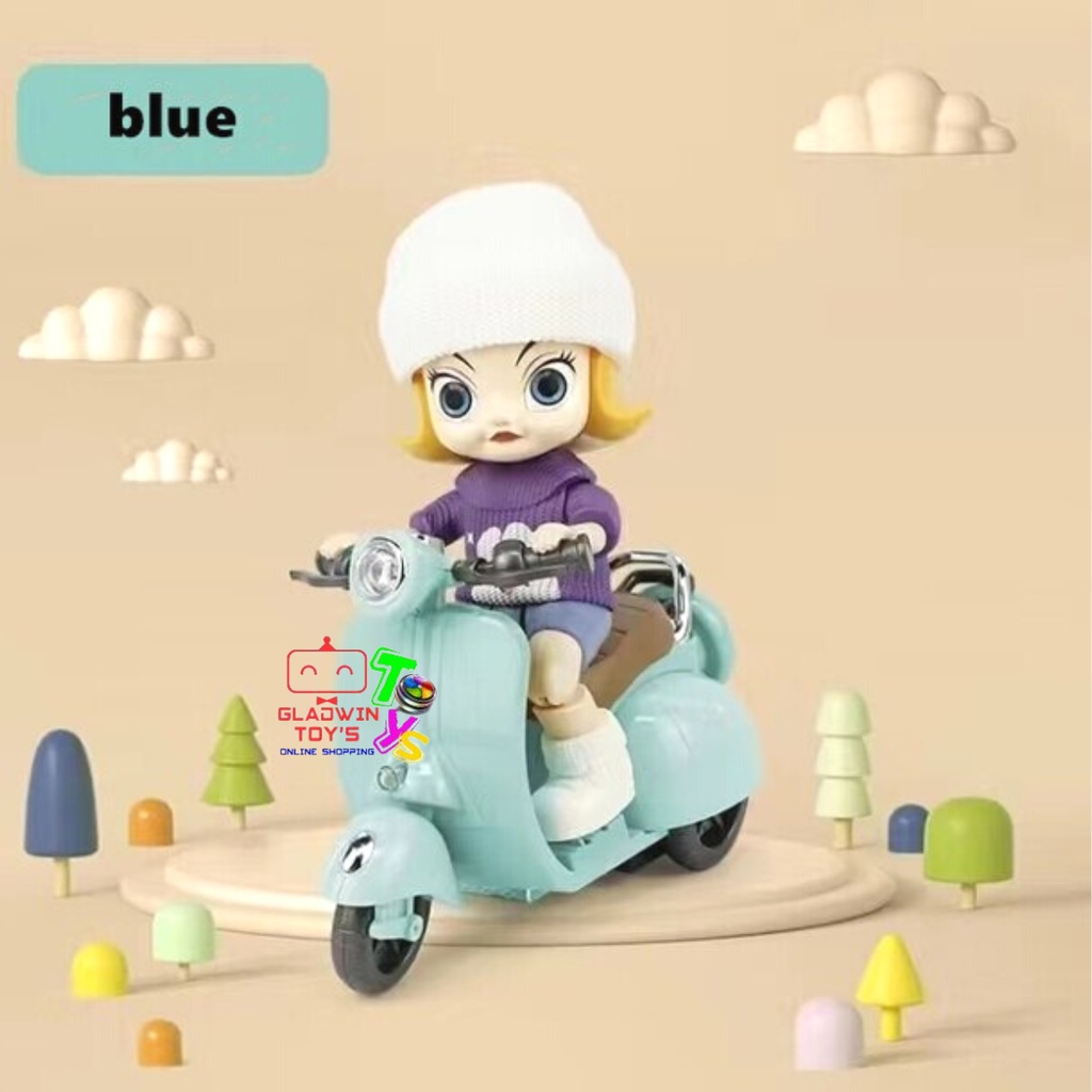 BONKEA MAINAN SEPEDA MOTOR TIDE FLOW VESPA ACROBAT