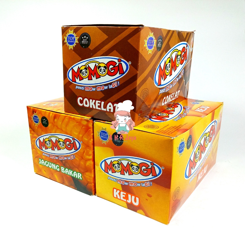 

Snack MOMOGI JAGUNG BAKAR ISI 20 PCS / KEJU / COKLAT