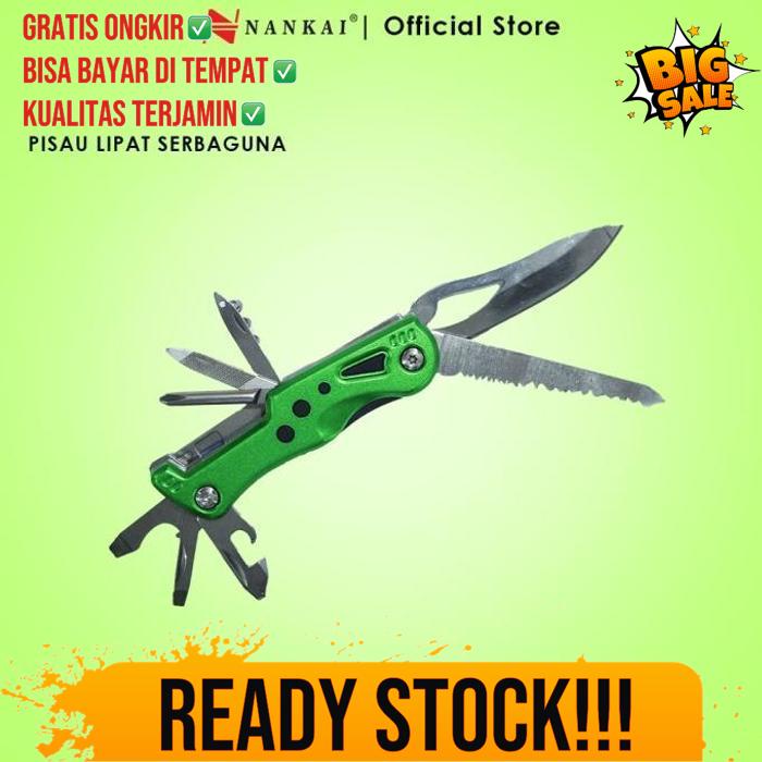 pisau lipat serbaguna pisau lipat multifungsi nankai