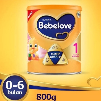 Bebelove 1 (0-6 bulan) Pro Great+ 800gr Kaleng